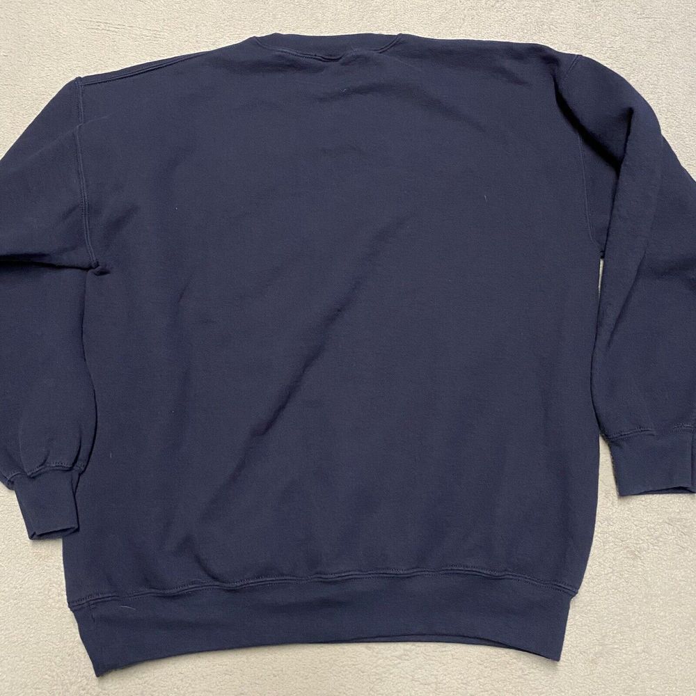 Hard Rock‎ Cafe Sweatshirt Adult XL Navy Blue Biloxi Crewneck Vintage - Picture 6 of 6